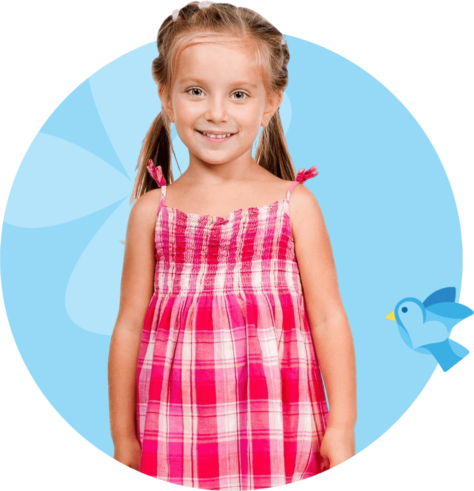 Mia, age 5, Charlotte — I did it!